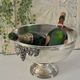 Champagne bucket Silver Plated with Grape Handles, Cl