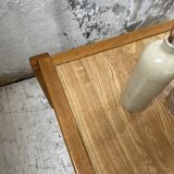 Solid elm coffee table Maison Regain