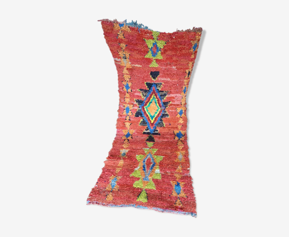 Tapis berbere boucherouite ancien 90x189cm