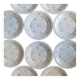 10 J&Cie porcelain plates