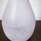 Satin-finished Italian art glass vase – Hand-blown glass, 20th century