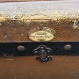 Old travel trunk