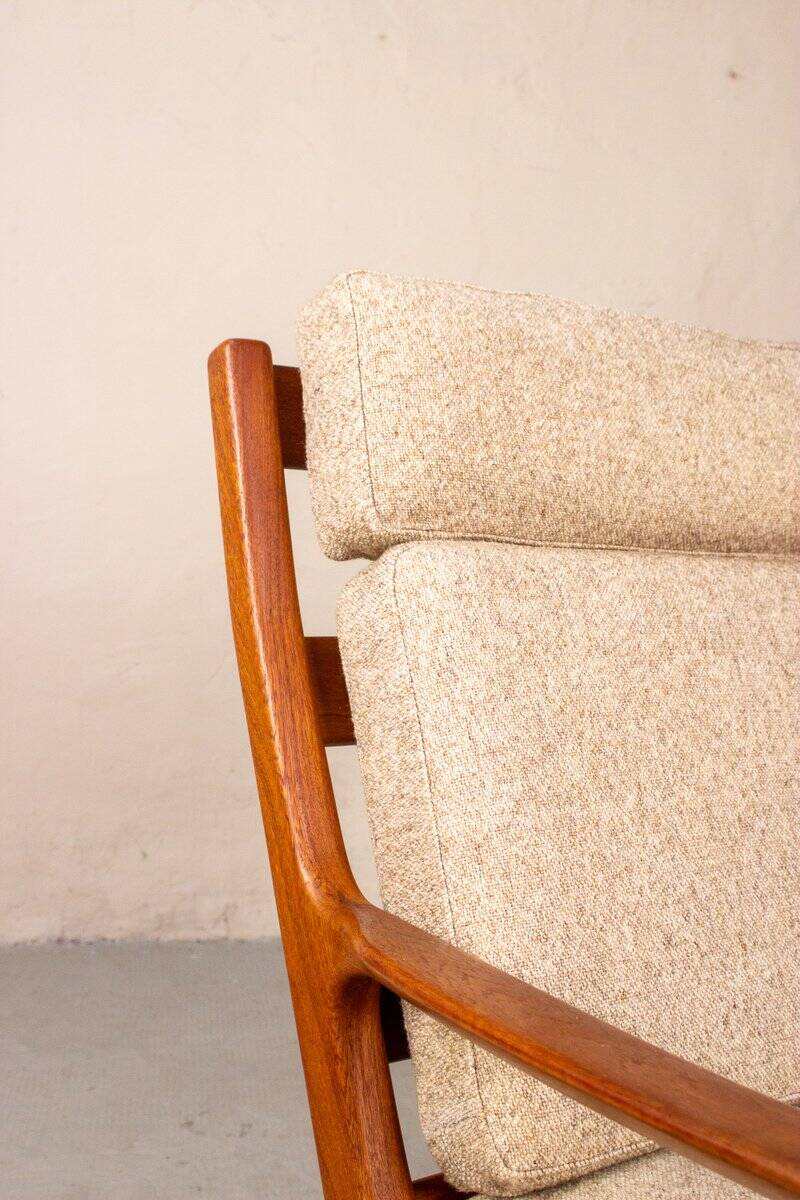 Mid-Century Teak Armchair by Juul Kristensen, Denmark, 1960s
