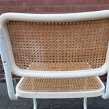 Cesca dining room chair designed by Marcel Breuer