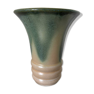 Vase Art Déco grès flammé
