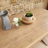 Table de ferme en chêne