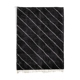 Modern Moroccan carpet black contemporary art 200x300cm