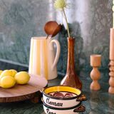 Candle holder - oak soliflore IRIS