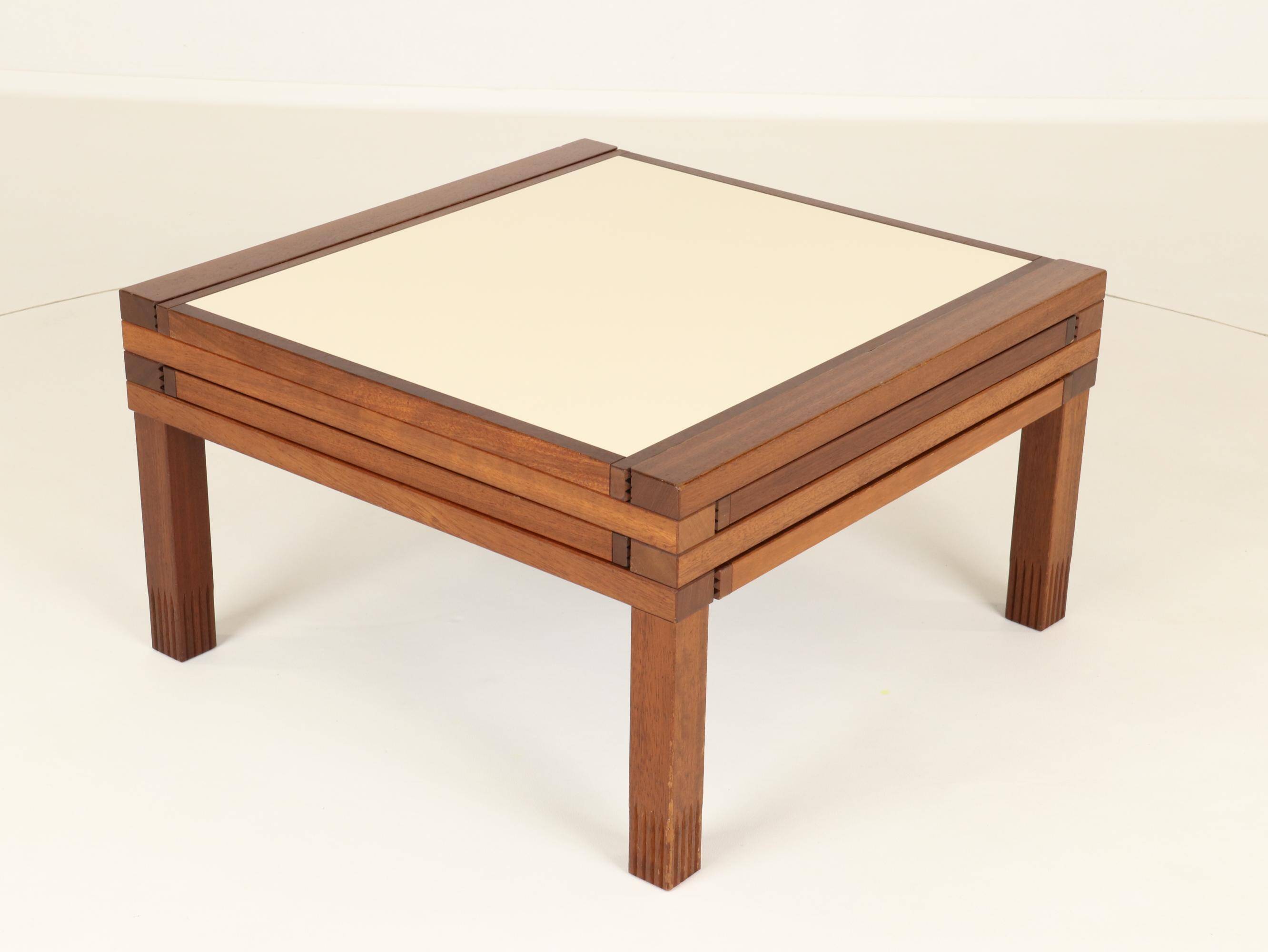 Coffee table model PAR 4 by Bernard Vuarnesson, Italy, 1970s
