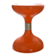Tabouret Space Age orange dans le style Robur Sgabello Americano