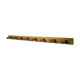 Brutalist wall coat rack with 8 hooks