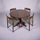 Danish modern dining set by N.O. Møller, Denmark 1960s