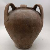 Antique terracotta jug from the 16th century