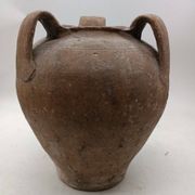 Antique terracotta jug from the 16th century