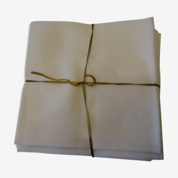 Lot de 5 serviettes de table en coton