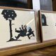 Marimag 20th century: original humorous ink paintings signed circa 1950
