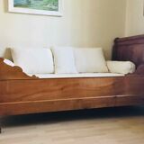 Solid cherry boat bed