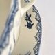 Antique ironstone sauceboat “Summer” Clairefontaine