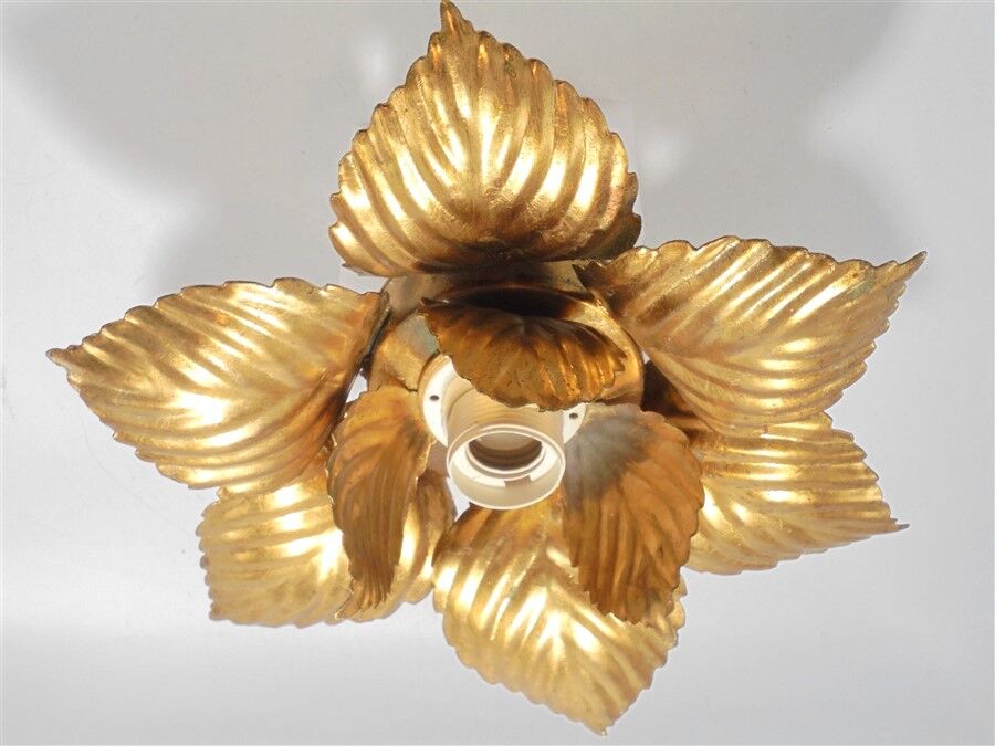 Masca golden flower wall lamp