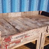 Ancien garde manger en teck birman
