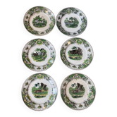 Assiettes Creil et Montereau