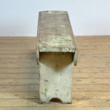 Rustic pine bench, circa 1960