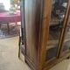 Two-door display cabinet in Louis Philippe style.