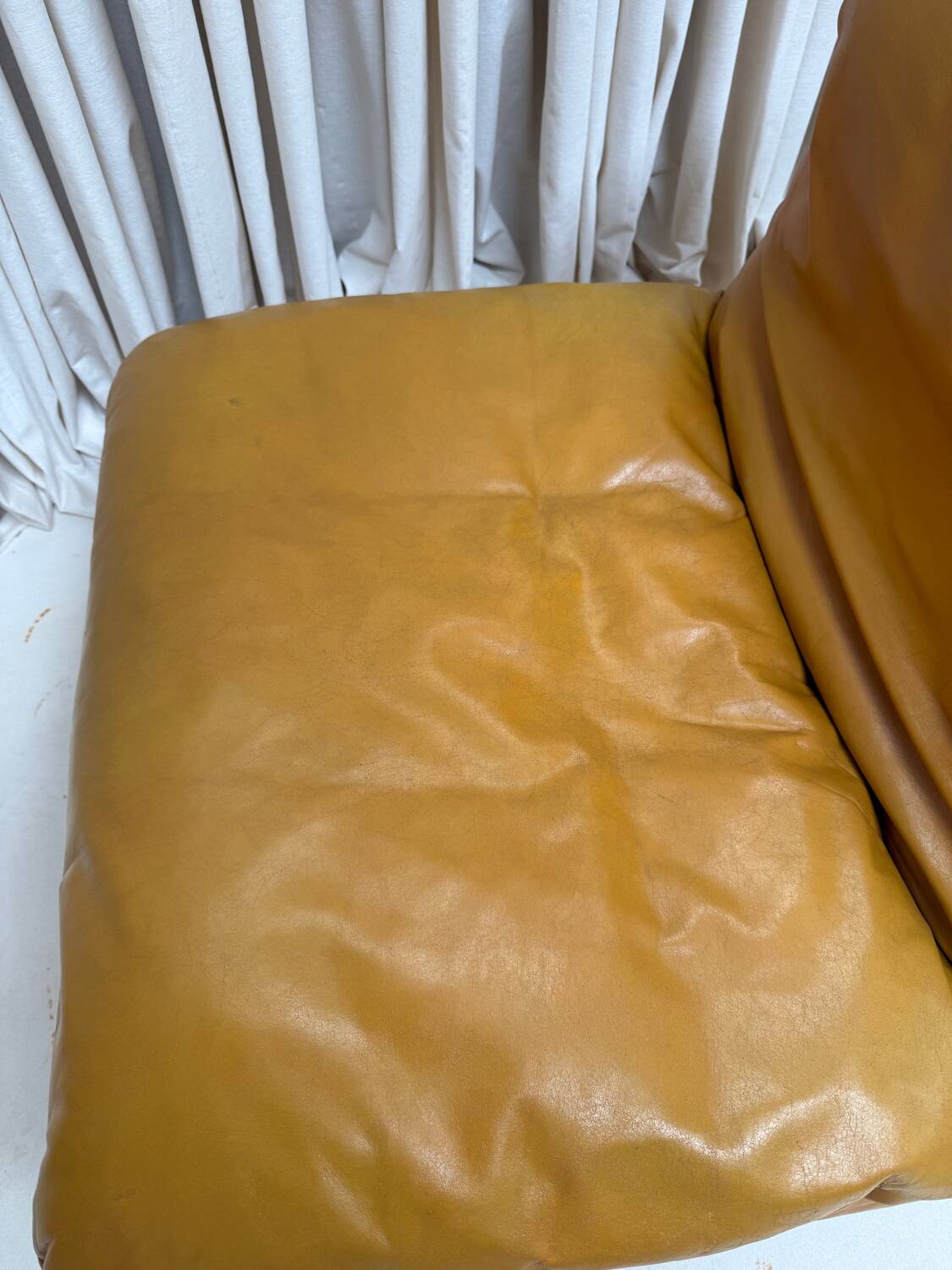 Vintage leather armchair
