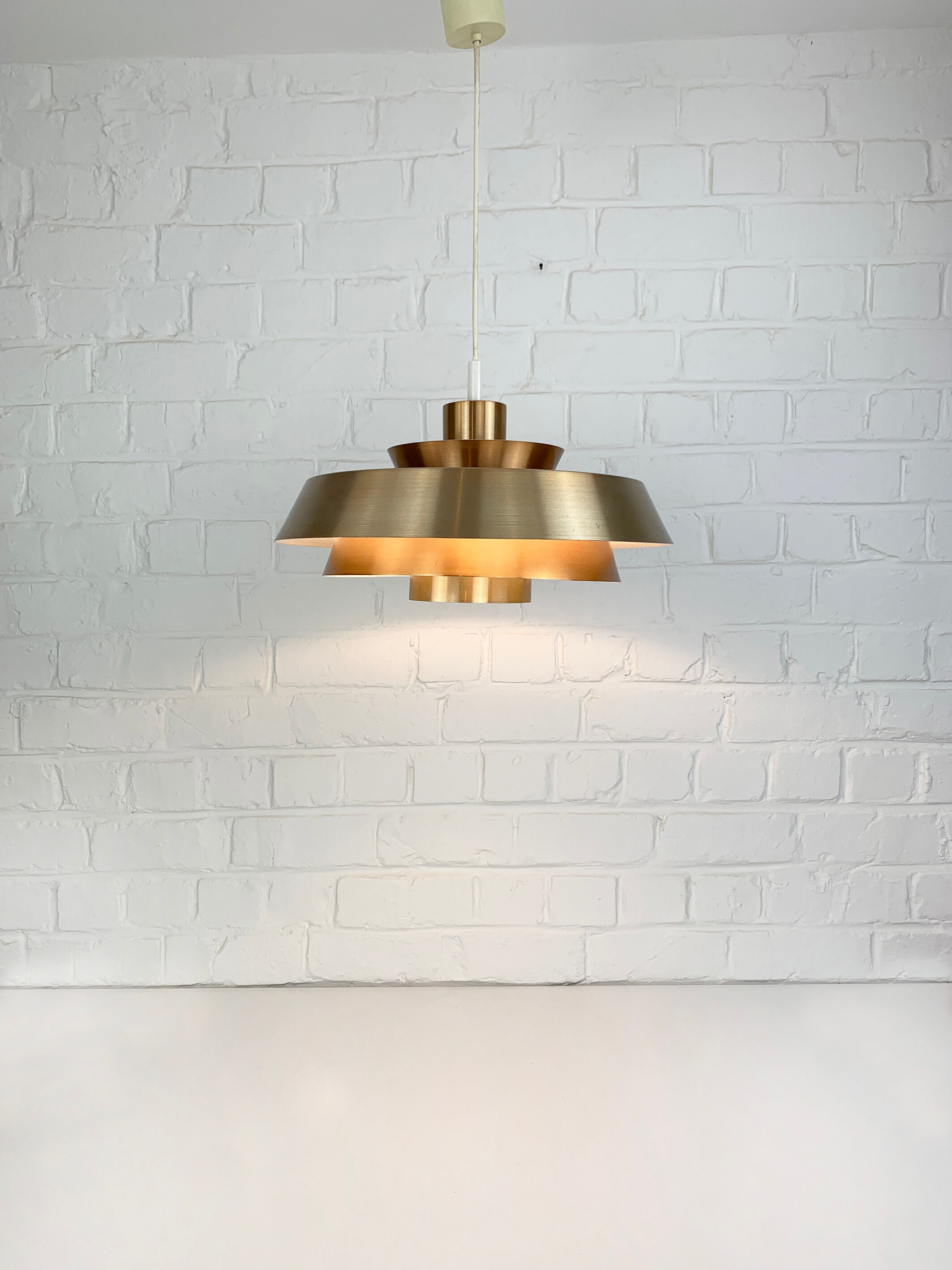 Hanging lamp Nova copper Jo Hammerborg for Fog&Mørup Denmark