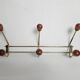 Vintage wall coat rack