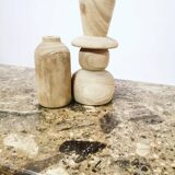 Gray/khaki marble coffee table