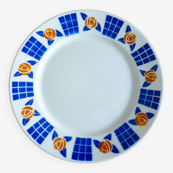 Assiette plate, Badonviller