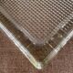 Large ashtray, pocket emptier, modernist glass paving from the 1960s.