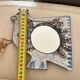 Vallauris earthenware bird mirror