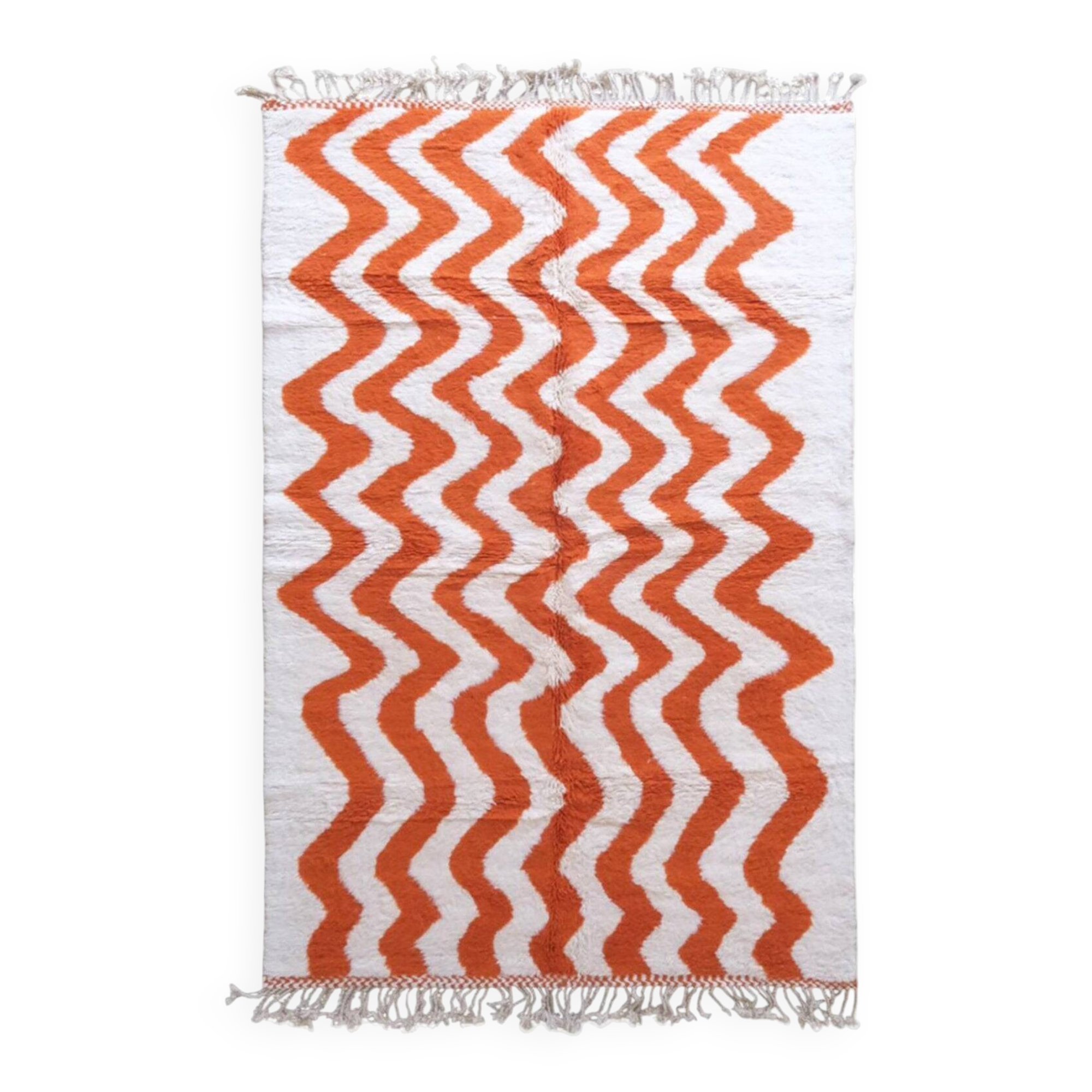 Tapis beni ouraine en laine tissé main 200 x 300 cm