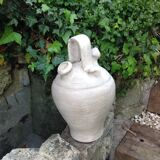 Old painted terracotta gargolet 60s-70s