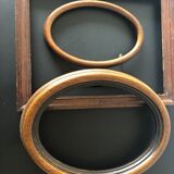 3 frames in old wood