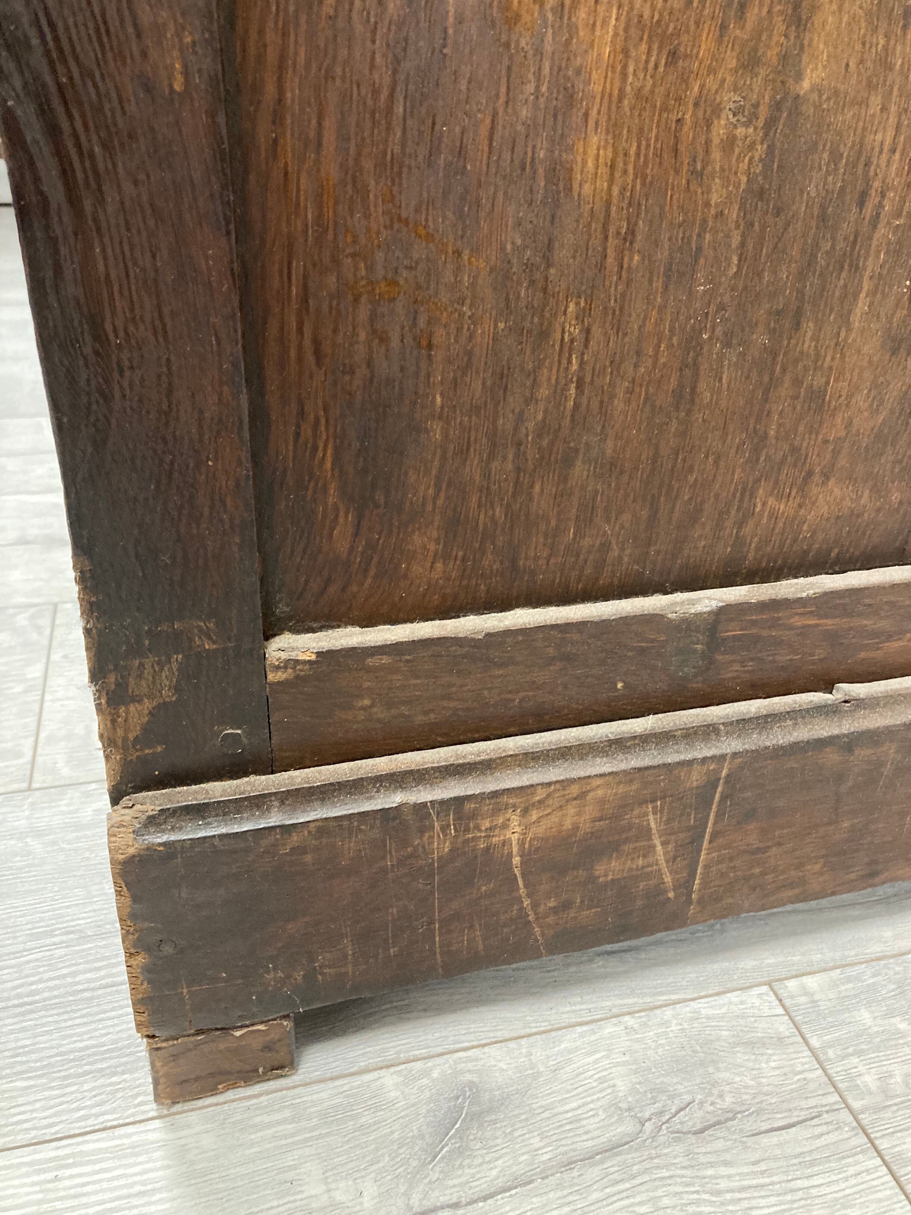 Solid oak cabinet