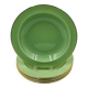 Set of 6 Keralux Boch deep plates