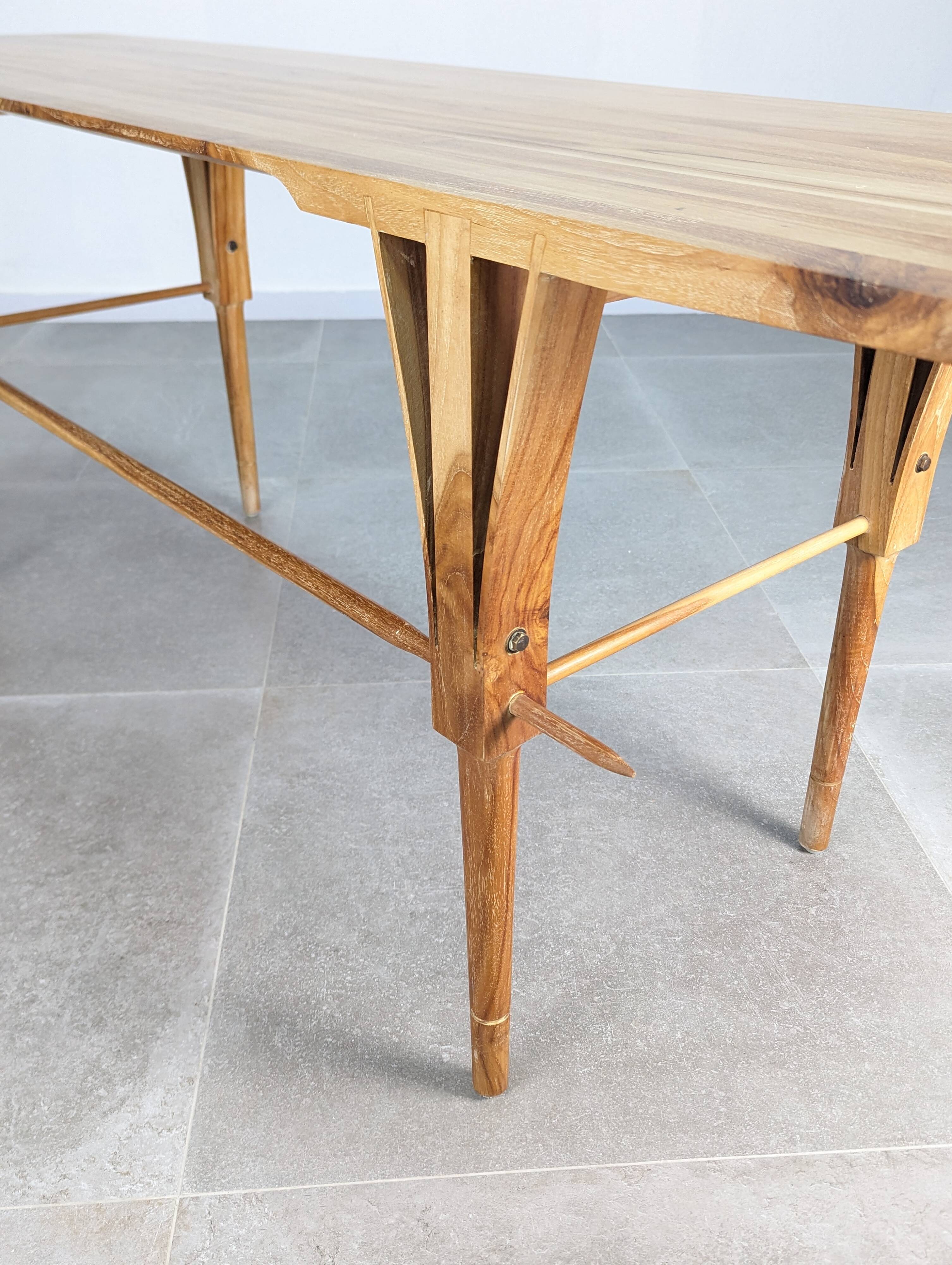 Danish desk table att. by Sven Ellekaer 1960s