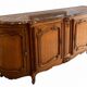 Rococo enfilade in carved wood, Louis XV style