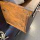 Commode tombeau patine noire style Louis XV