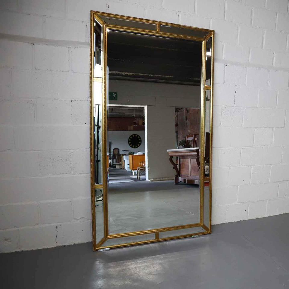 Vintage XXL luxury mirror by Deknudt