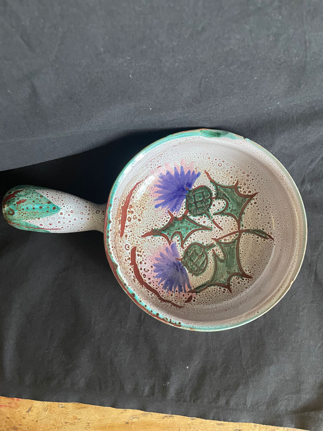 Vallauris thistle pan Etienne Daniel