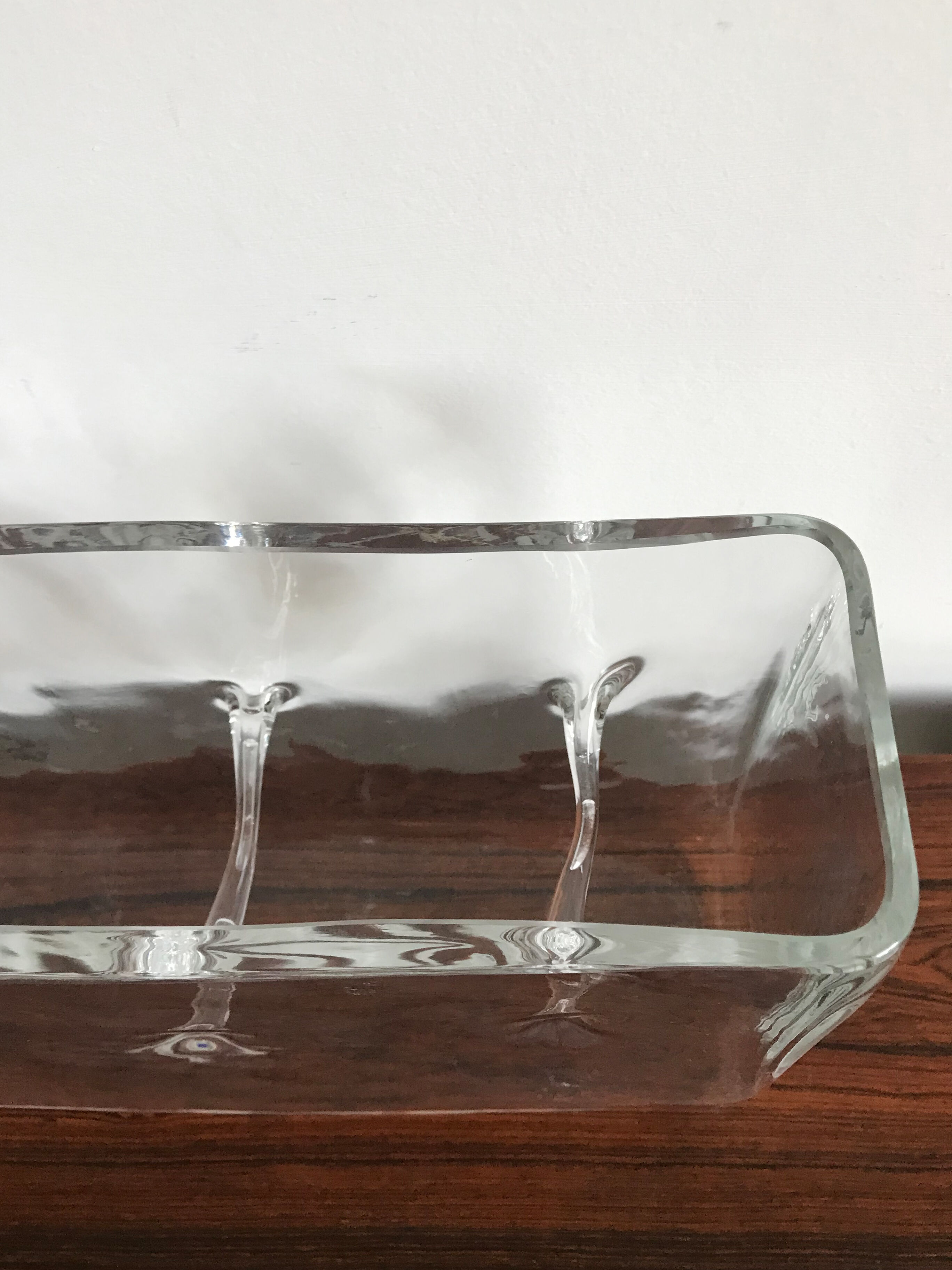 2 Murano glass vases design Toso Renato for Fratelli Toso, Italy 1964