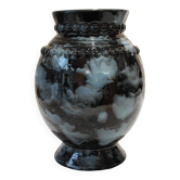 Blanche Letalle 'Night Sky' Vase (1901-1990), Saint Clément earthenware factory