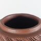 Vintage Mid Century brutalist sgraffito decor ceramic vase