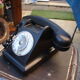 Vintage Baketite black phone 50s/60s