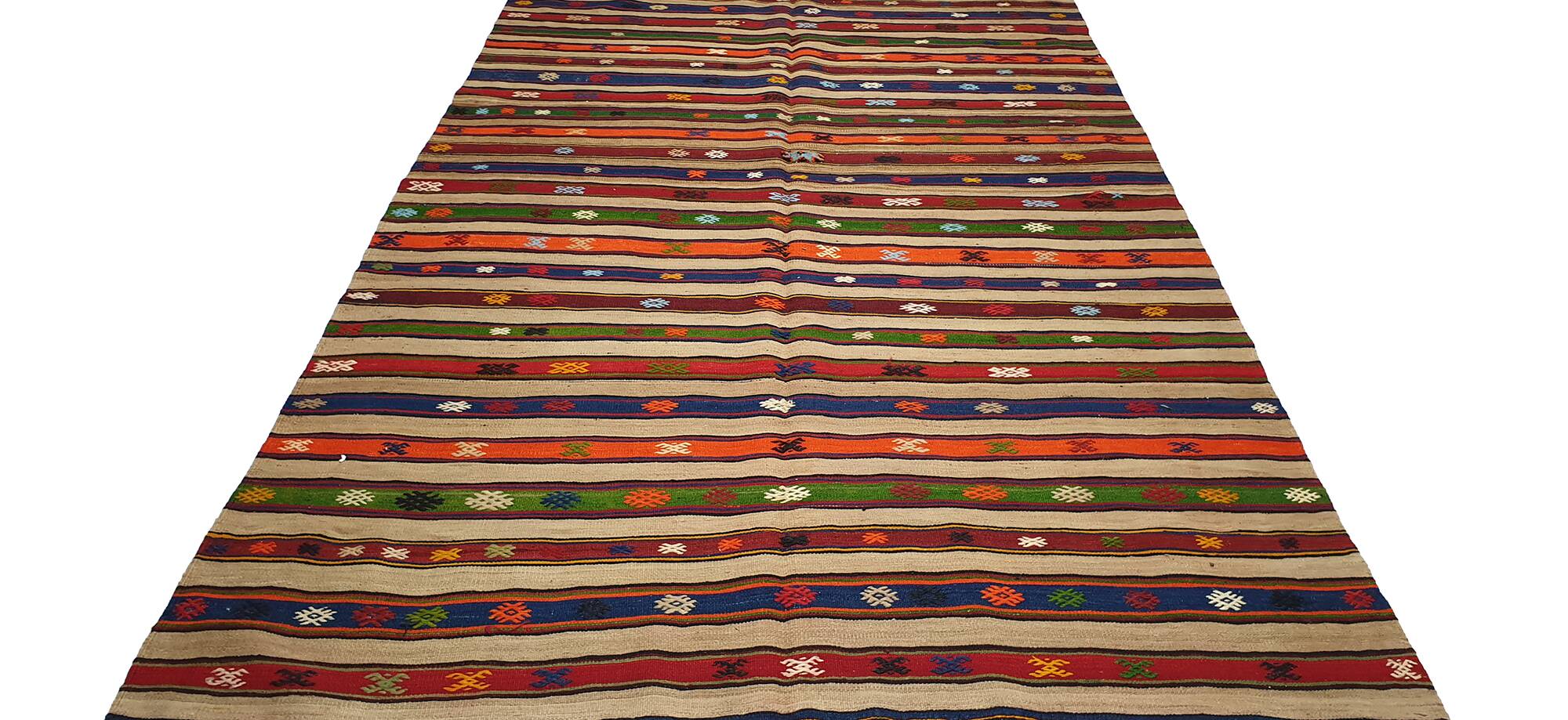 Turkish kilim rug, 307x186 cm, MYK-840