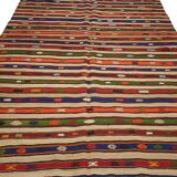 Turkish kilim rug, 307x186 cm, MYK-840